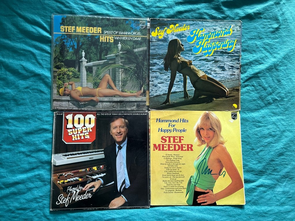 4 LP's Stef Meeder (ook per stuk te koop), Gebruikt, Ophalen of Verzenden, 12 inch, Overige genres