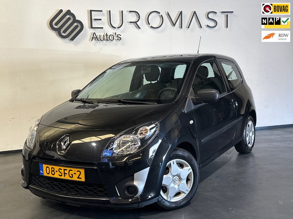 Renault Twingo 1.2-16V Authentique Elektrische Ramen Nieuwe, Auto's, Gebruikt, 4 cilinders, 4 stoelen, Zwart