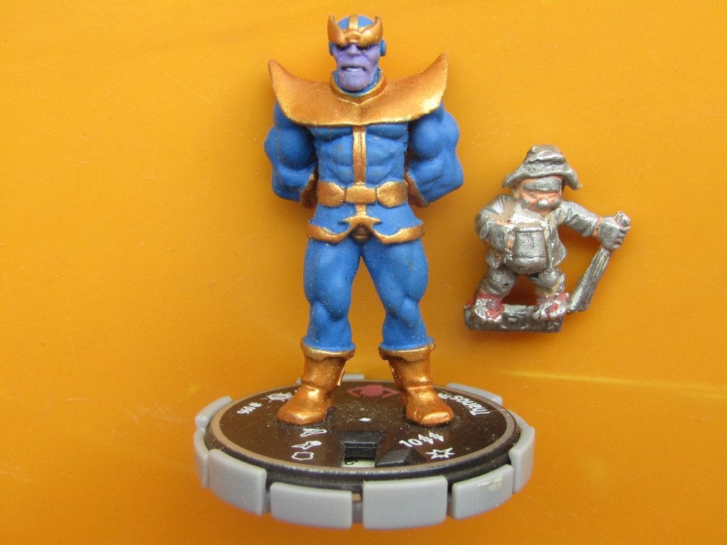 Heroclix - Thanos, Verzenden, Zo goed als nieuw, Warhammer 40000, Figuurtje(s)