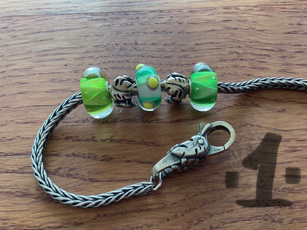 Trollbeads starterarmband lengte naar wens, Sieraden, Tassen en Uiterlijk, Verzenden, Nieuw, Zilver, Zilver