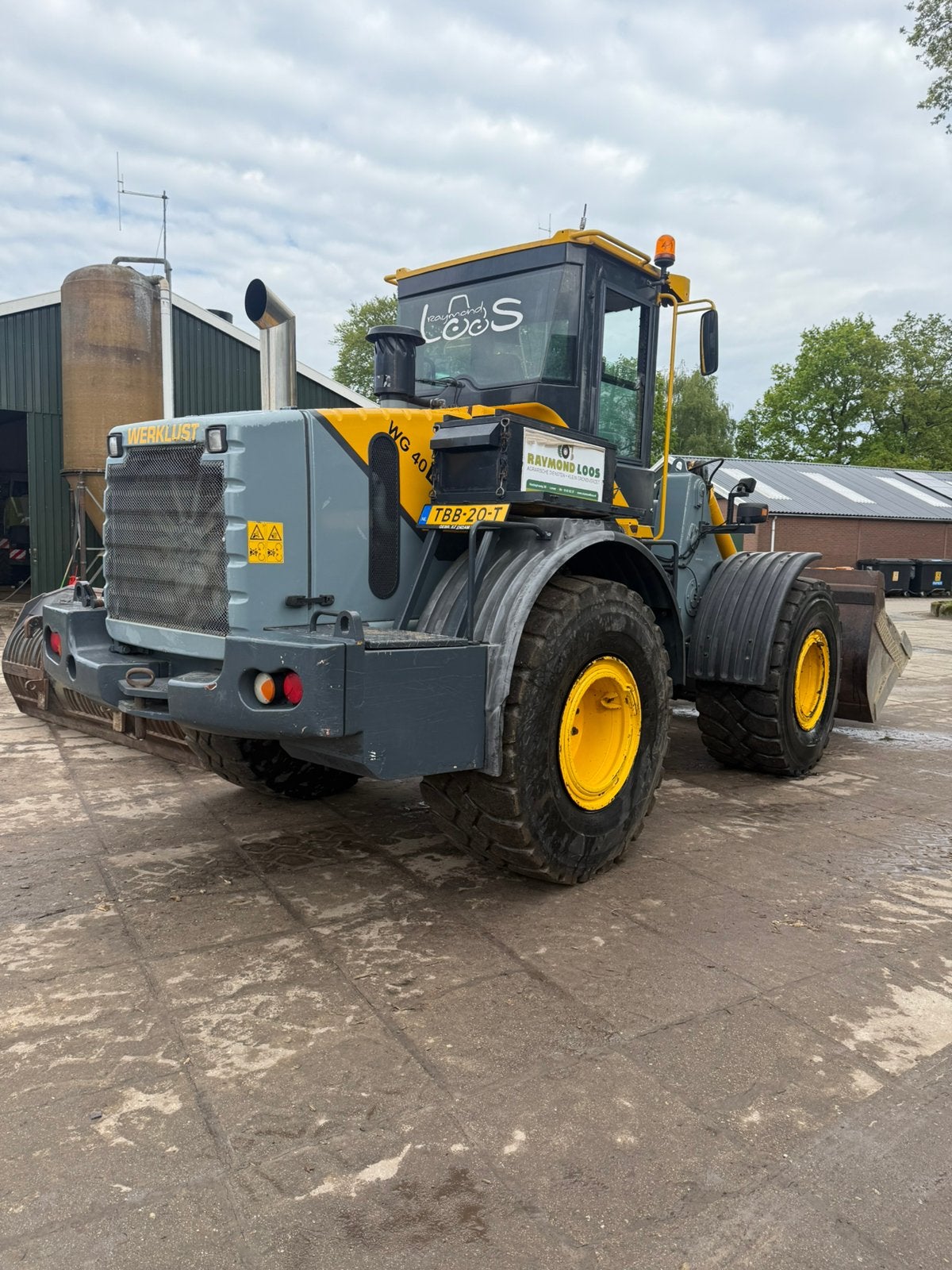 Werklust wg 40e, Ophalen, Wiellader of Shovel