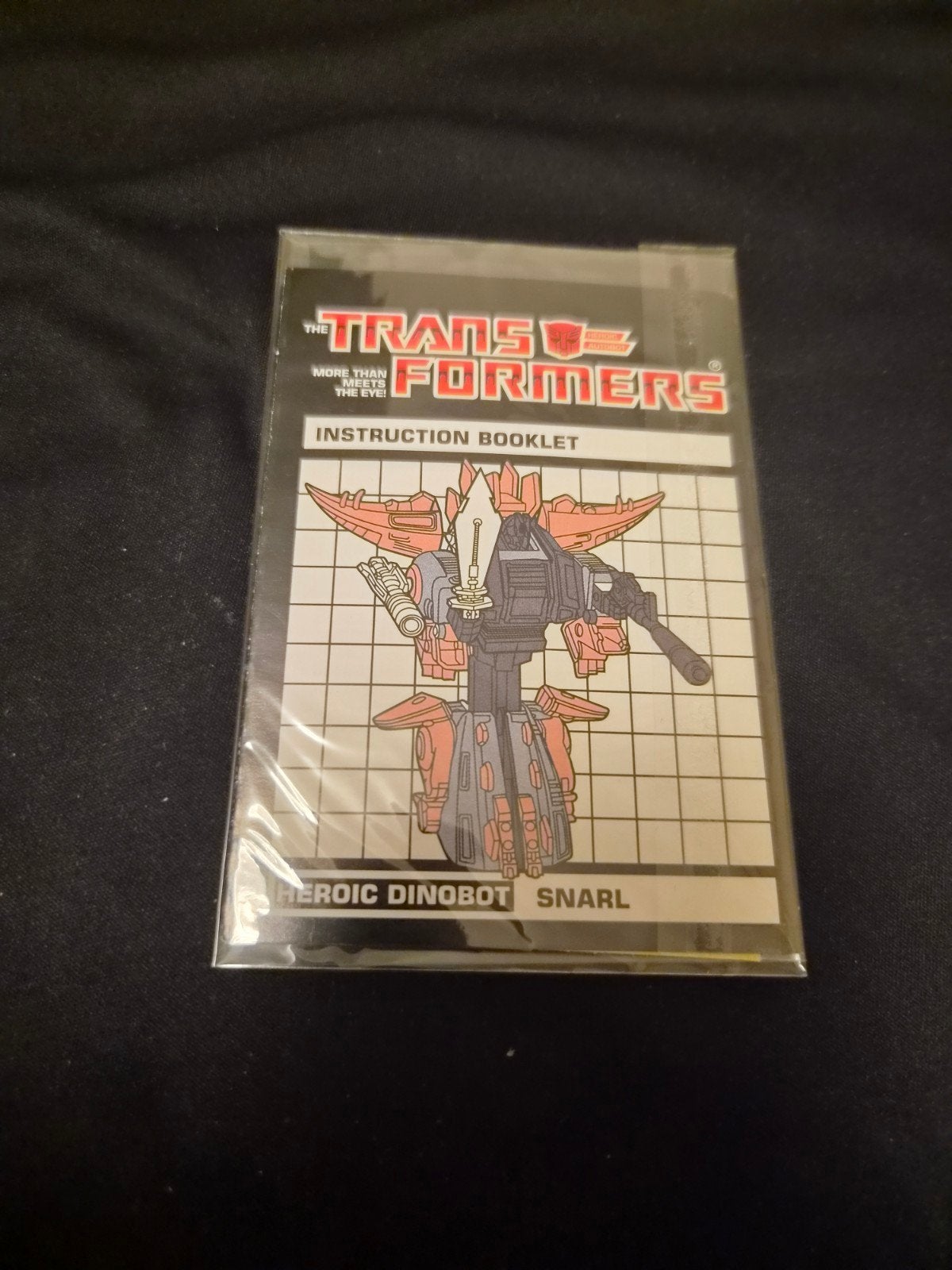 Transformers G1 Dinobot Instructieboekjes & Stickersets, Verzamelen, Transformers, G1, Ophalen of Verzenden, Nieuw, Autobots