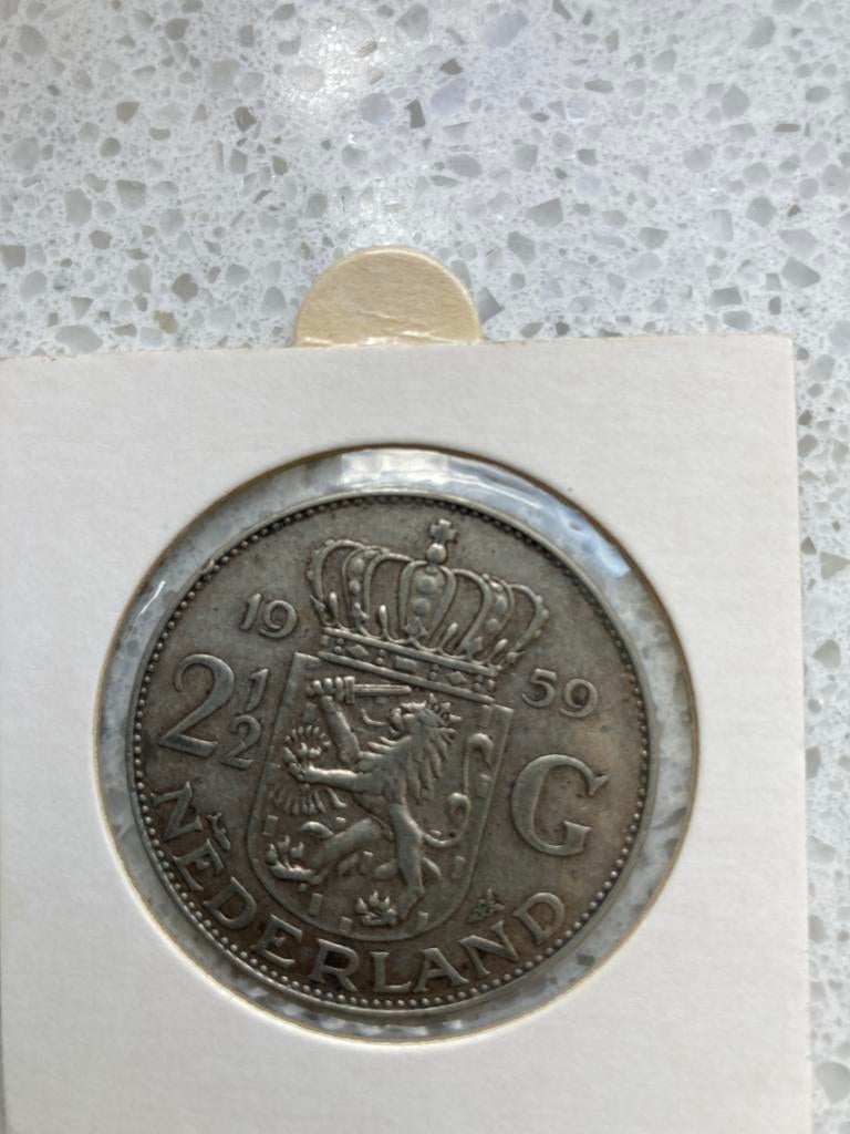 Rijksdaalder 1950, Ophalen, Koningin Juliana, 2½ gulden