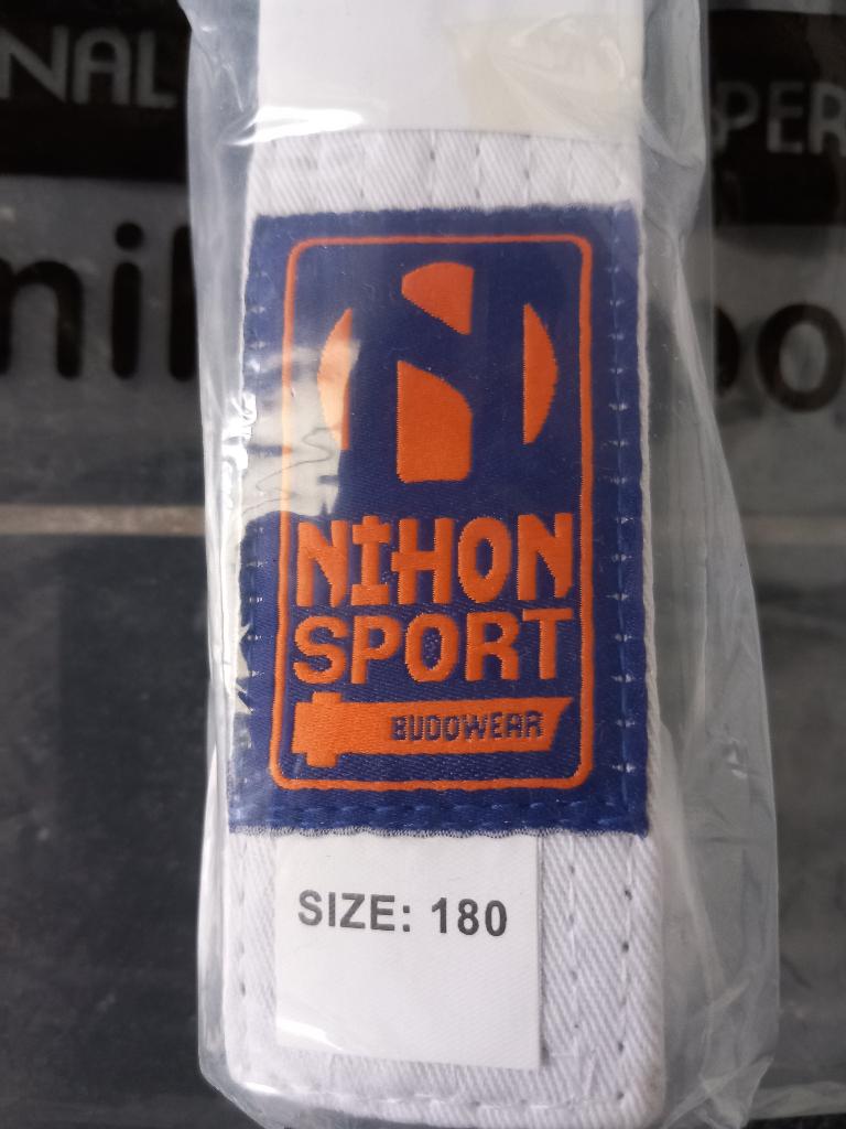 Judoband Nihon Rei, kleur wit maat 180, spiksplinternieuw!!!, Sport en Fitness, Ophalen of Verzenden, Nieuw, Overige, Vechtsportkleding