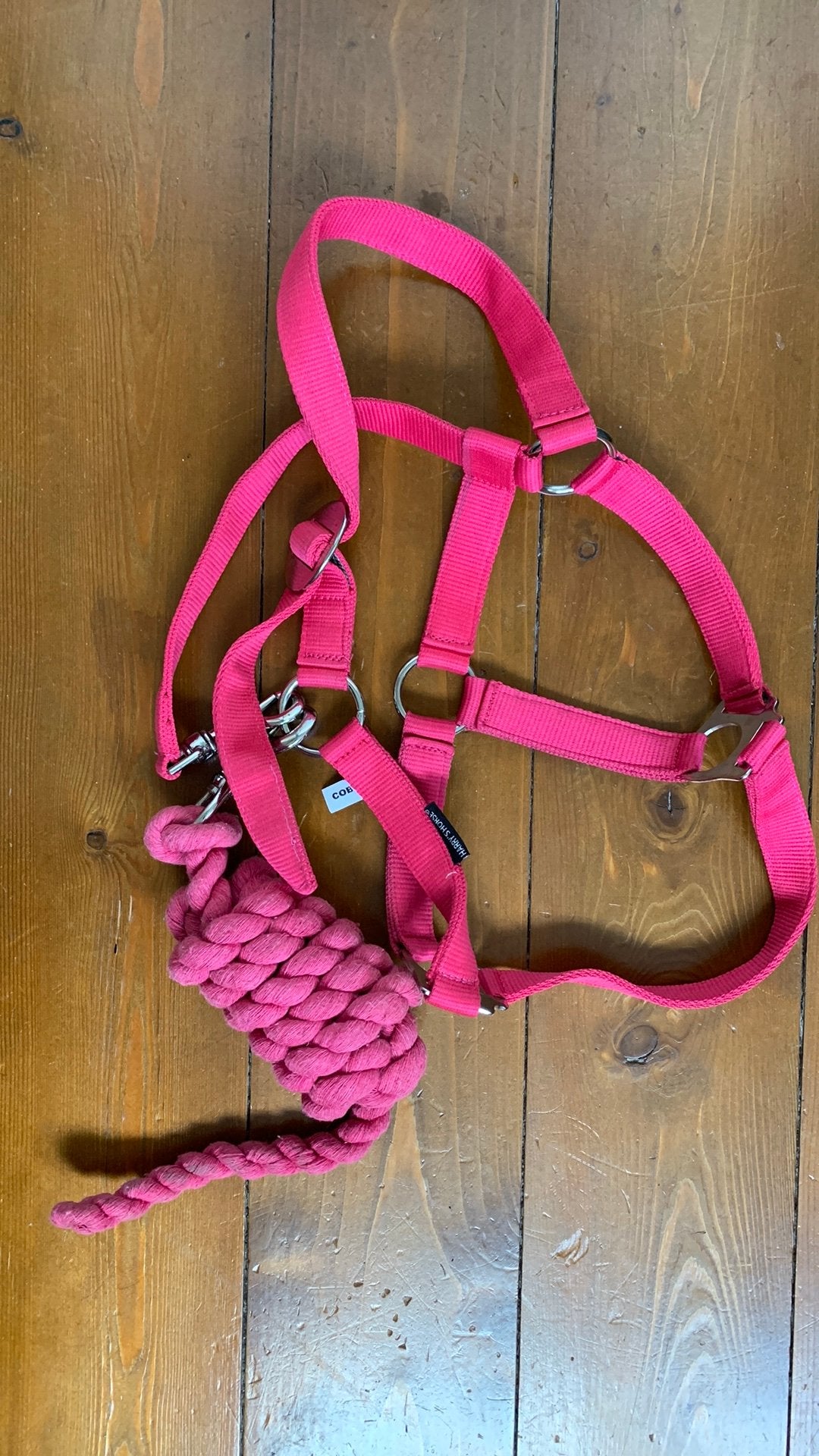 Halster met touw; roze; nieuw, Ophalen of Verzenden, Nieuw, Recreatie