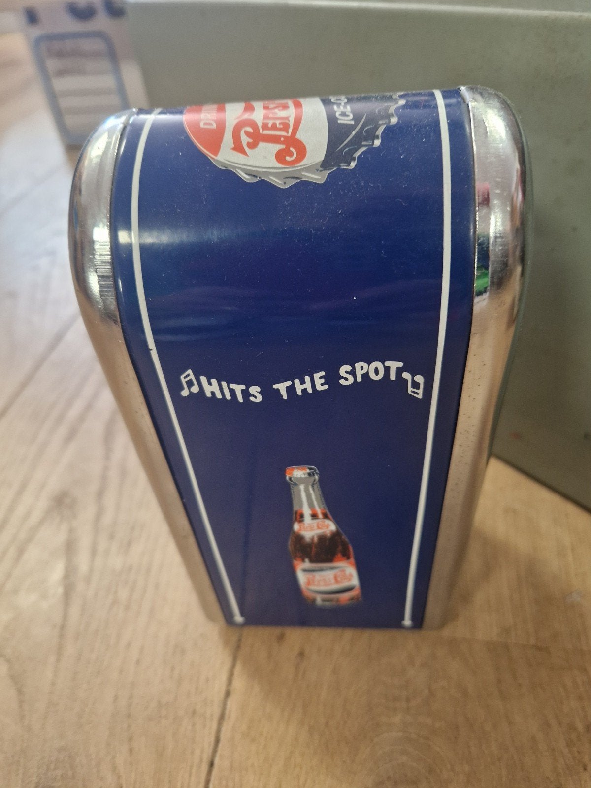 Vintage Pepsi-Cola servetdispenser - Zeldzaam verzamelobject, Gebruikt, Onbekend, Ophalen of Verzenden, Onbekend