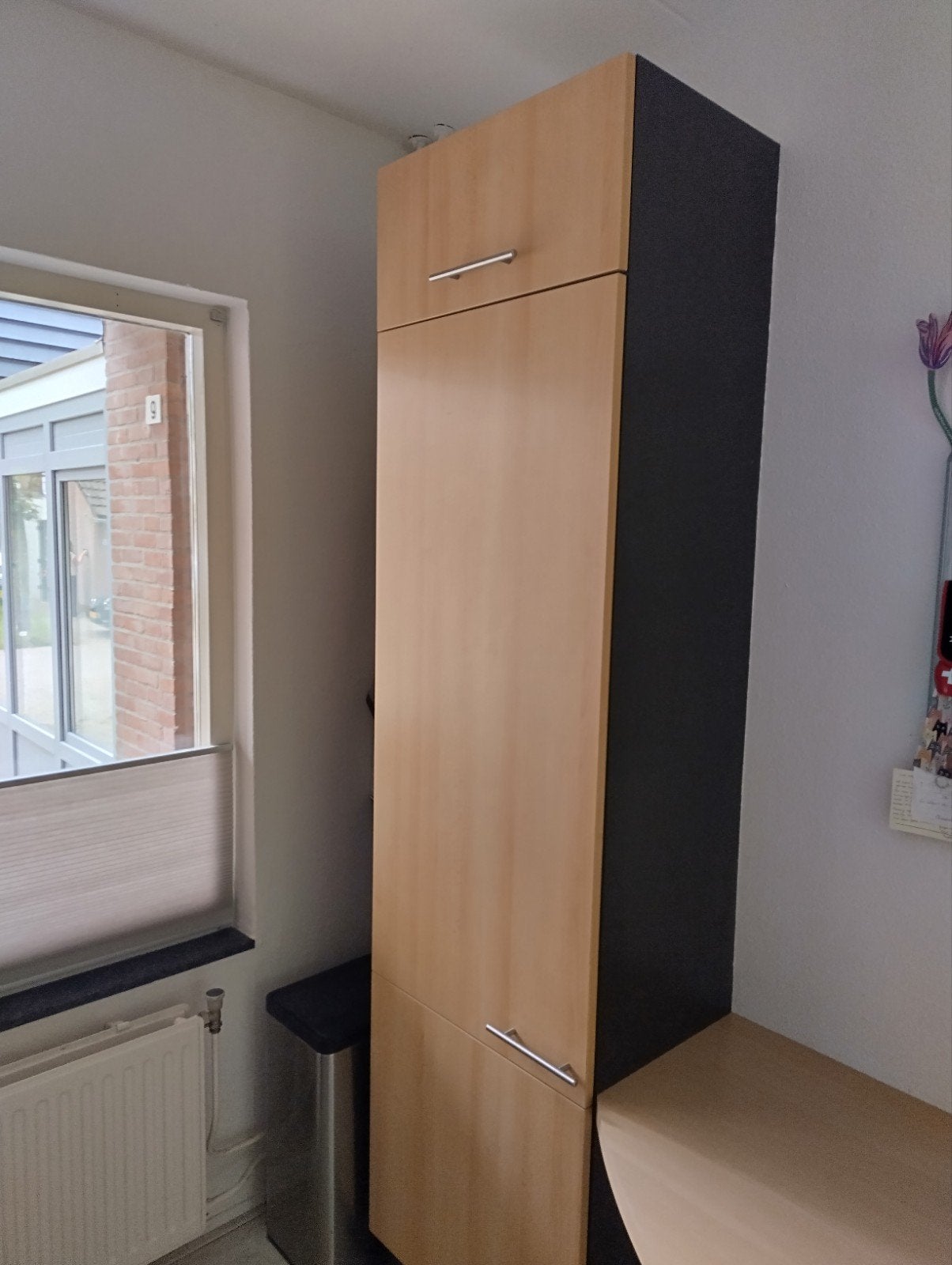 Hoge kast met tafelblad, Ophalen, Gebruikt