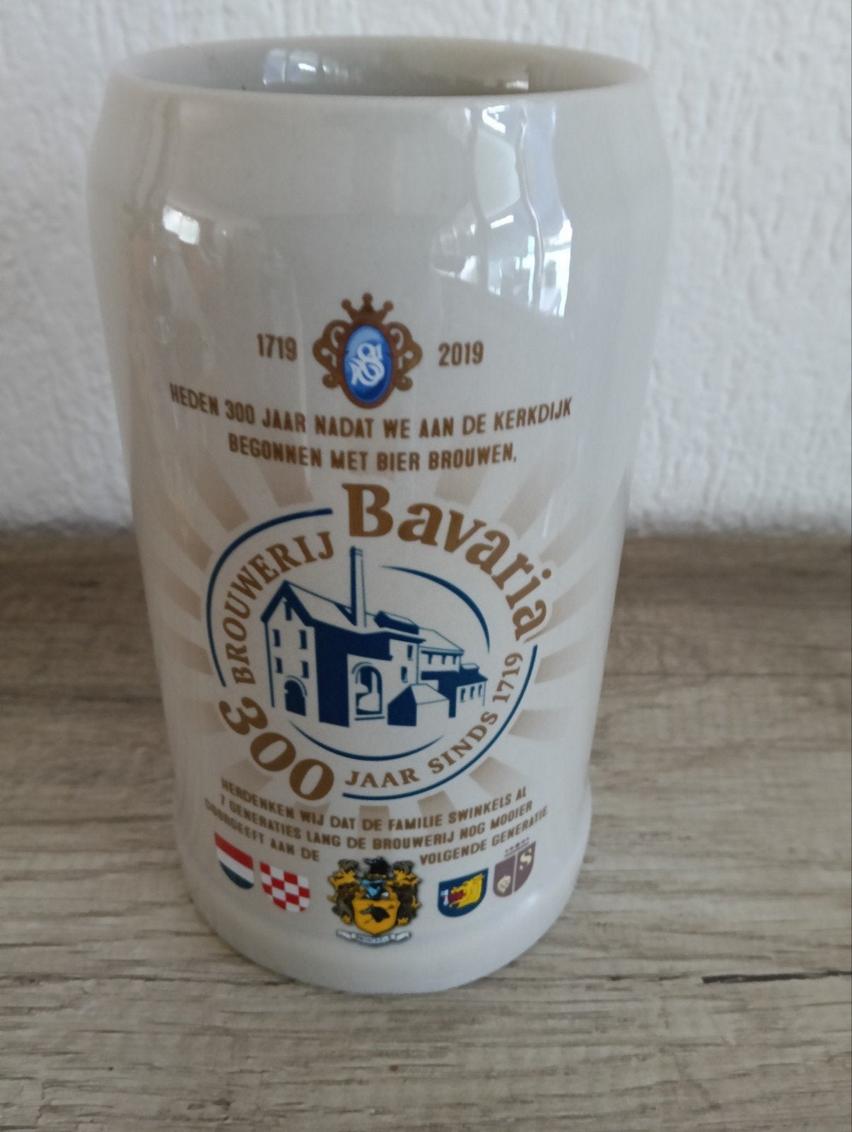 Bavaria Bierpul 300 Jaar Brouwerij - Zo goed als nieuw, Verzamelen, Ophalen of Verzenden, Zo goed als nieuw