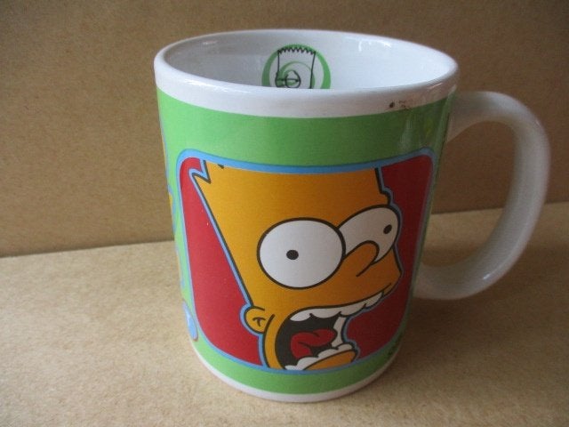 adv11215 simpsons beker 7, Ophalen, Overige figuren, Gebruikt, Overige typen