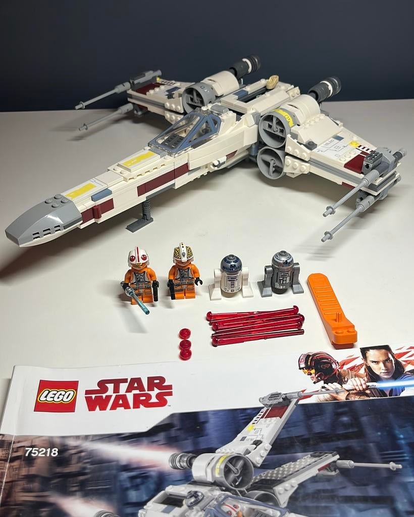 LEGO Star Wars 75218 X-Wing Starfighter -  Compleet Minifigs, Kinderen en Baby's, Speelgoed | Duplo en Lego, Ophalen of Verzenden