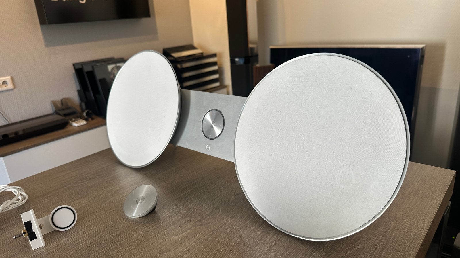 Bang en Olufsen Beoplay A8 MK2 incl originele remote B&O, Ophalen, Slimme speaker, Gebruikt, Afstandsbediening