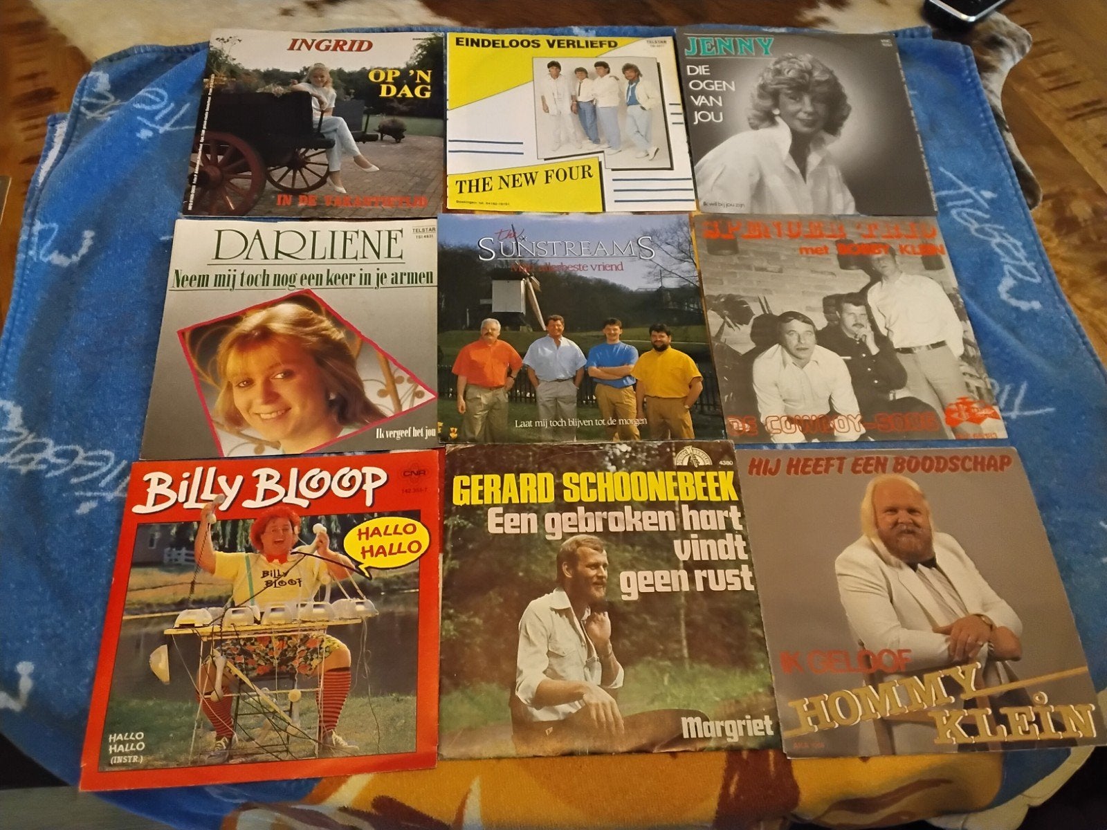 Singles piraat vinyl 9 stuks, Ophalen of Verzenden, Gebruikt, Overige formaten, Levenslied of Smartlap