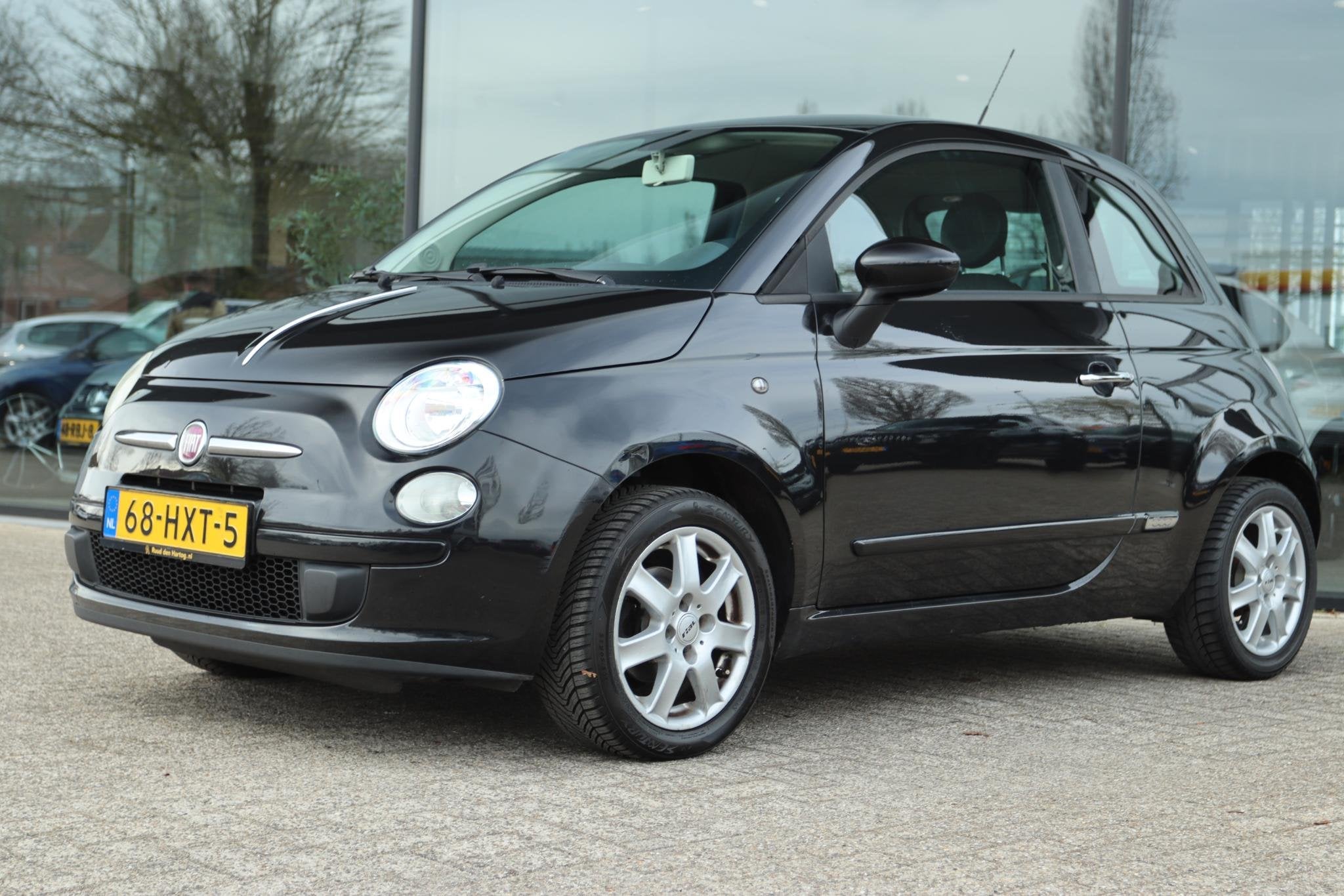 FIAT 500 1.2 POP | AIRCO | LMV | ELEK. RAMEN, Auto's, Voorwielaandrijving, Euro 5, Stof, Gebruikt