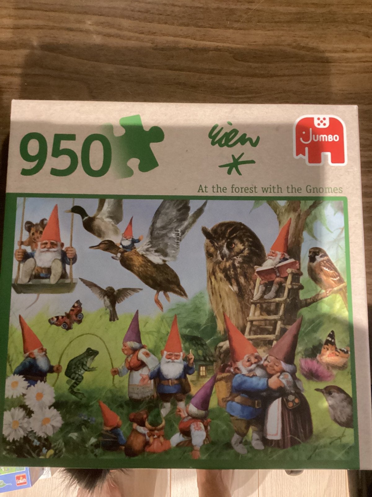 Jumbo kabouters 950 stukjes, Ophalen of Verzenden, 500 t/m 1500 stukjes, Zo goed als nieuw
