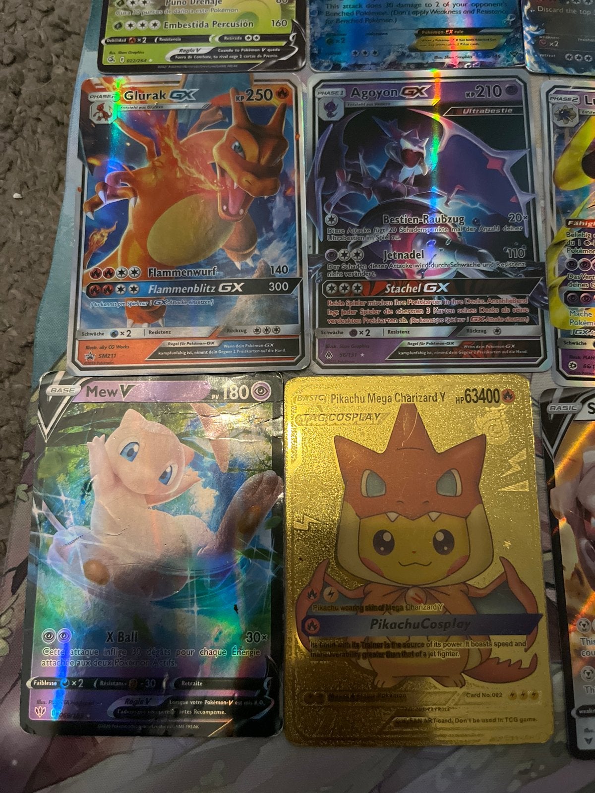 Pokémon Kaarten Collectie - Diverse Zeldzame Kaarten, Ophalen of Verzenden, Gebruikt, Meerdere kaarten, Foil