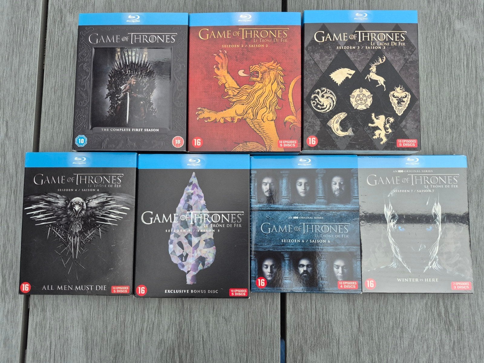 Game of Thrones - Season 1t/m7, Boxset, Vanaf 16 jaar, Nederlands, Science Fiction en Fantasy