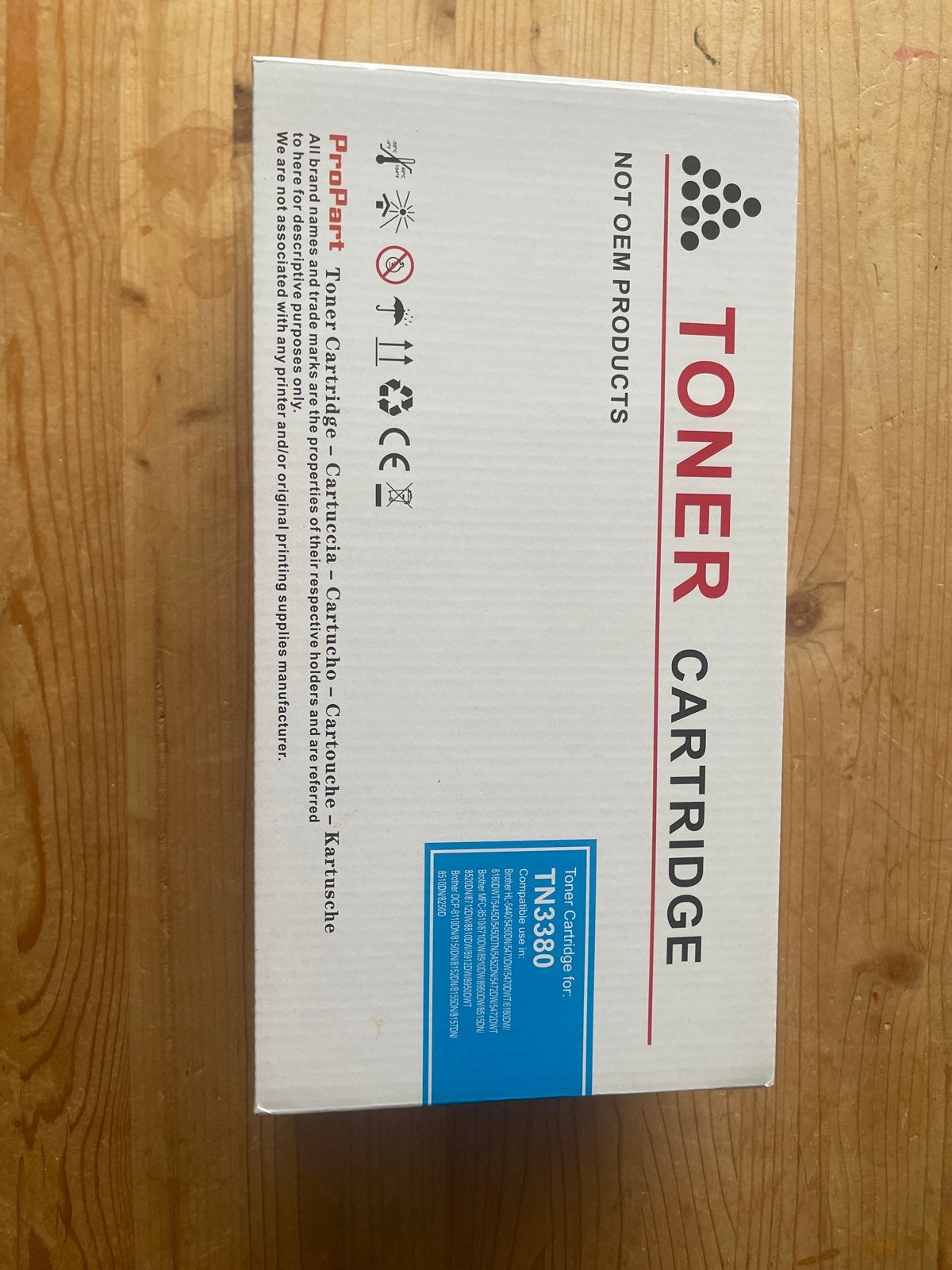 ProPart Toner Cartridge TN3380 - Nieuw in doos, Ophalen of Verzenden, Nieuw, Toner