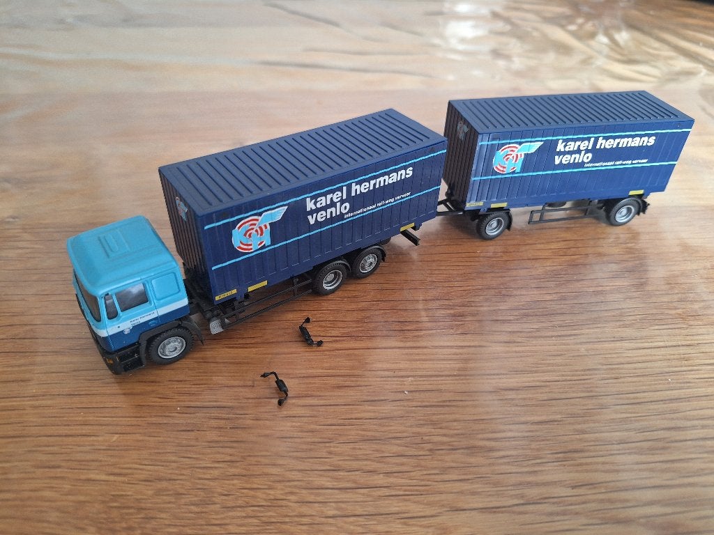AWM Man F2000 Karel hermans Venlo vrachtwagen, Ophalen, Zo goed als nieuw, Bus of Vrachtwagen, AWM