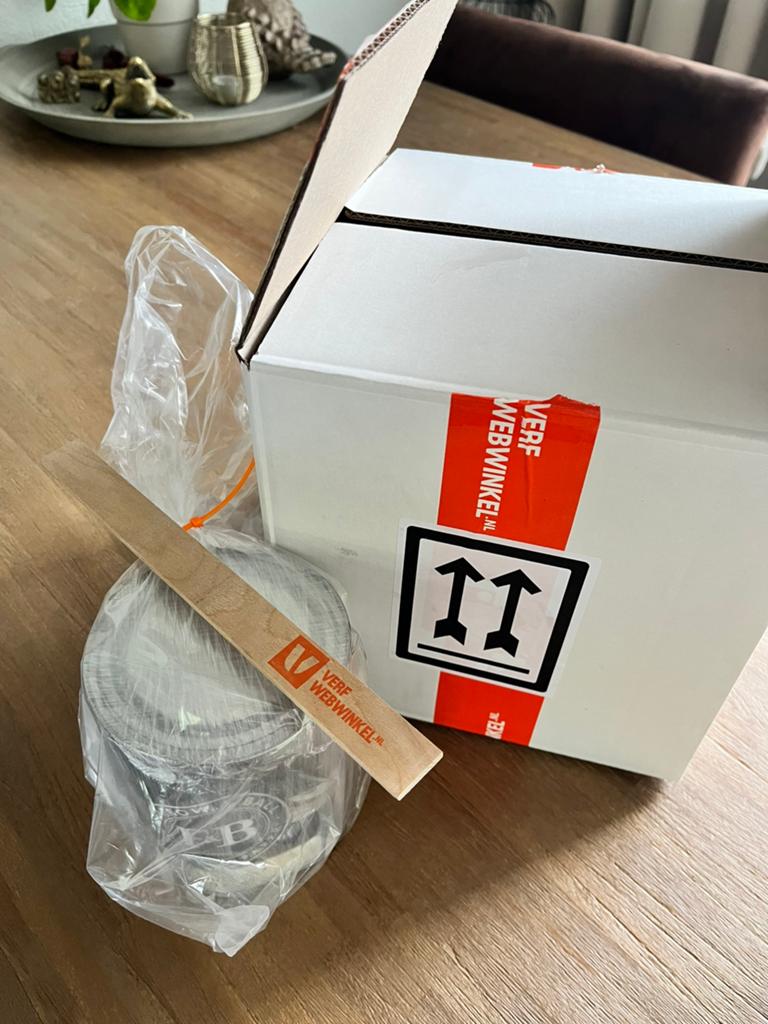 Farrow & Ball Off-White No. 3 Dead Flat Verf, Overige kleuren, Nieuw, Ophalen of Verzenden, Verf