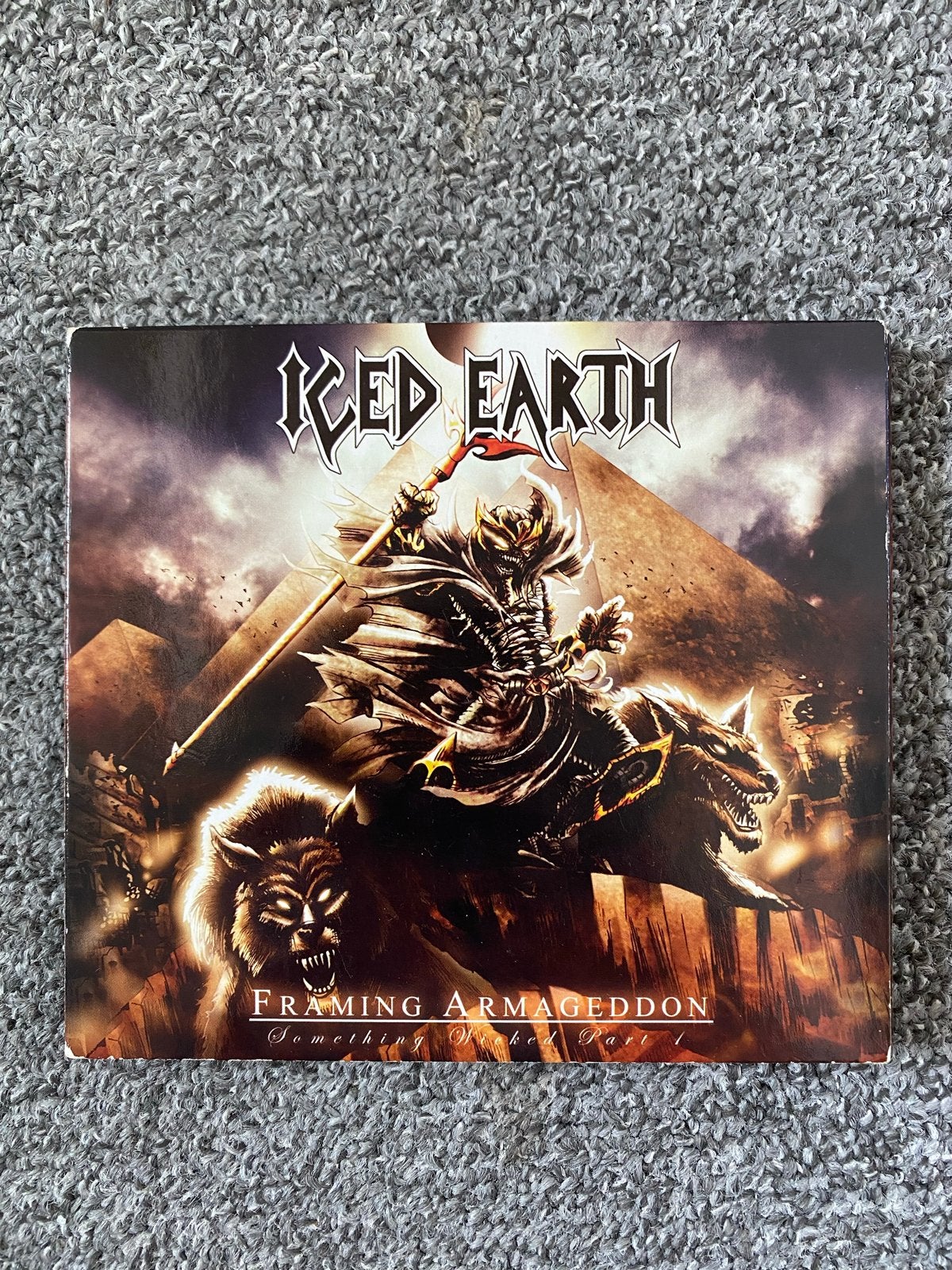 Iced Earth - Framing Armageddon CD (Heavy/Power Metal), Ophalen, Zo goed als nieuw, Heavy metal, Album