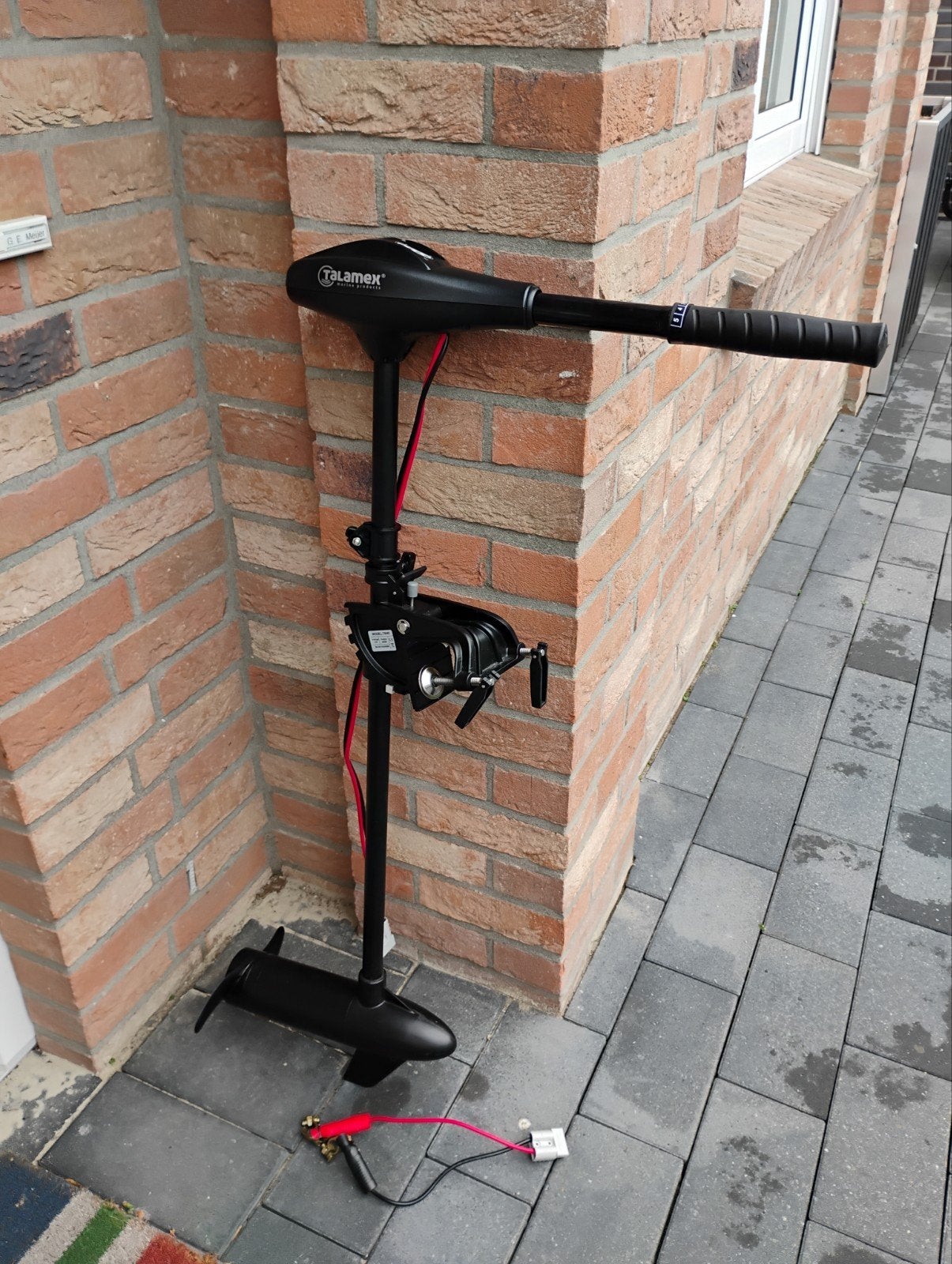 Talamex TM40 elektrische buitenboordmotor, Ophalen, Zo goed als nieuw