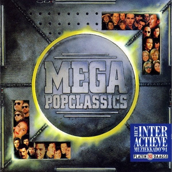 CD - Mega popclassics, Ophalen of Verzenden, Gebruikt, Pop