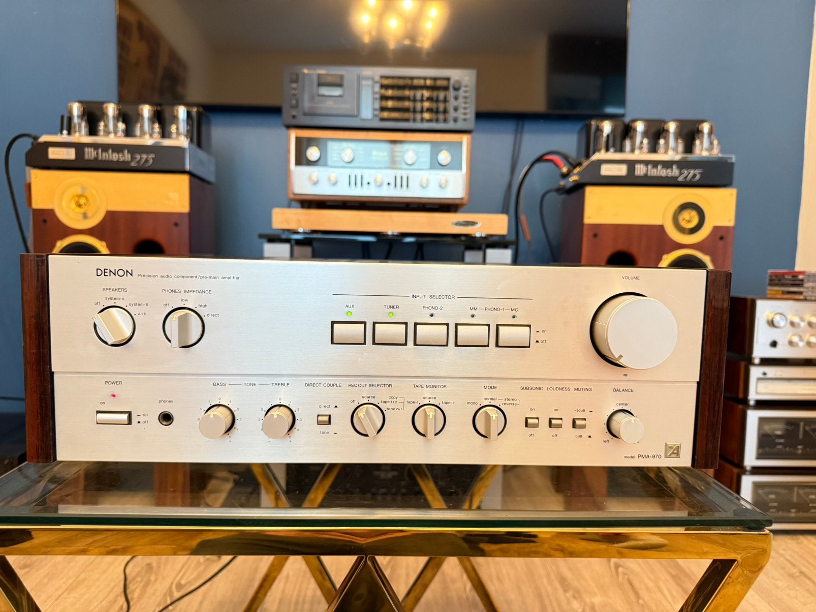 Denon pma-970, Denon, Ophalen of Verzenden, Zo goed als nieuw, 60 tot 120 watt