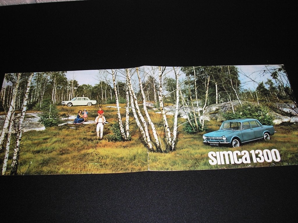 Simca 1300, 1964/1965, Ophalen of Verzenden, Gelezen, Algemeen