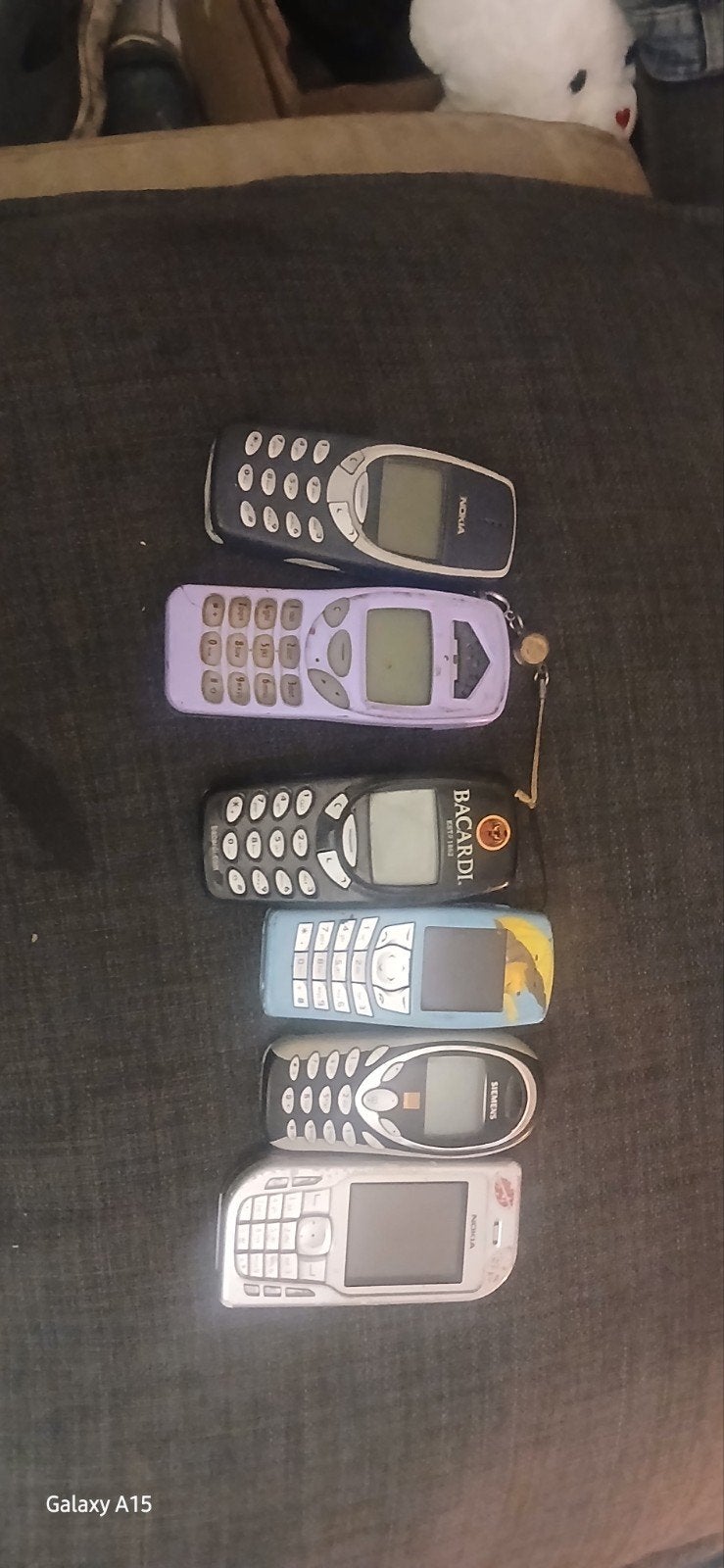 Vintage Telefoon's Nokia en Siemens #0610058437#, Ophalen, Gebruikt, Overige modellen, Blauw
