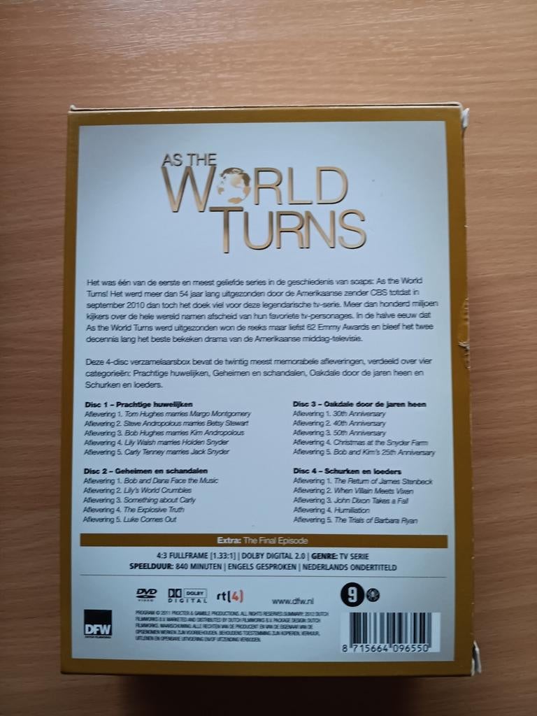 As The World Turns - De Beste Momenten Boxset (DVD), Boxset, Ophalen of Verzenden, Zo goed als nieuw, Drama