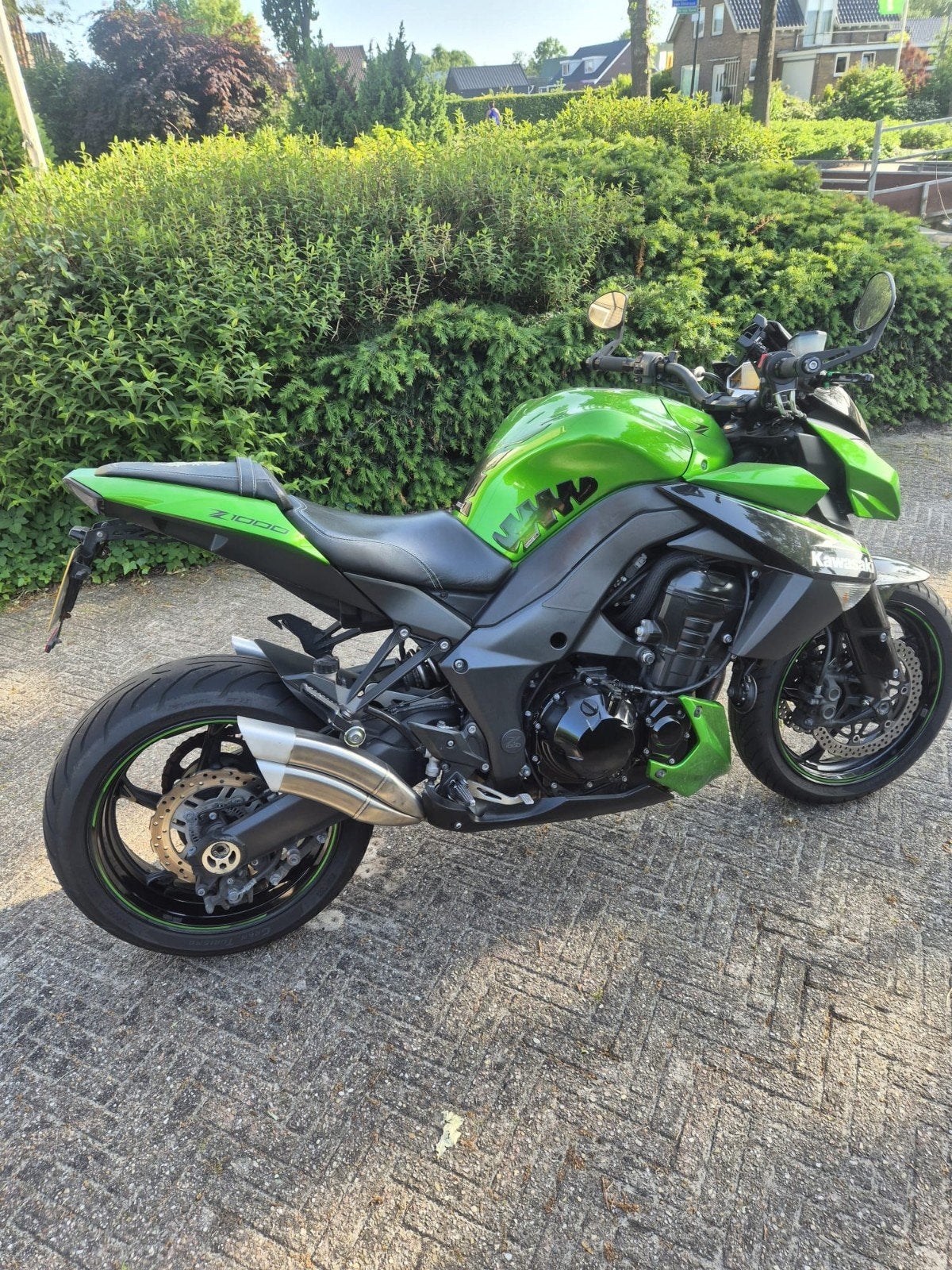 Kawasaki Z1000 Naked Bike - Groen, 43.771 km, 4 cilinders, Motorrijbewijs A, Gebruikt, Particulier