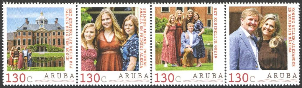 Aruba Postzegels Koninklijk Huis postfris 2020, Ophalen of Verzenden, Postfris