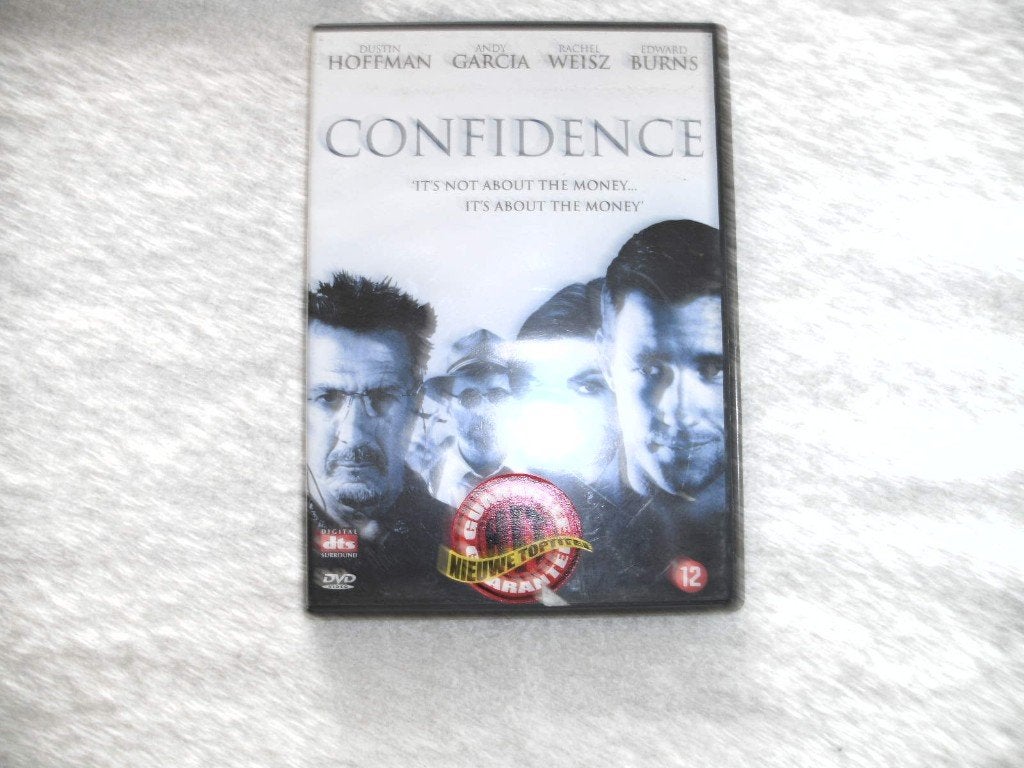 DVD: Confidence. Superspannende misdaad thriller., Maffia en Misdaad, Engels, Nederlands, Ophalen of Verzenden