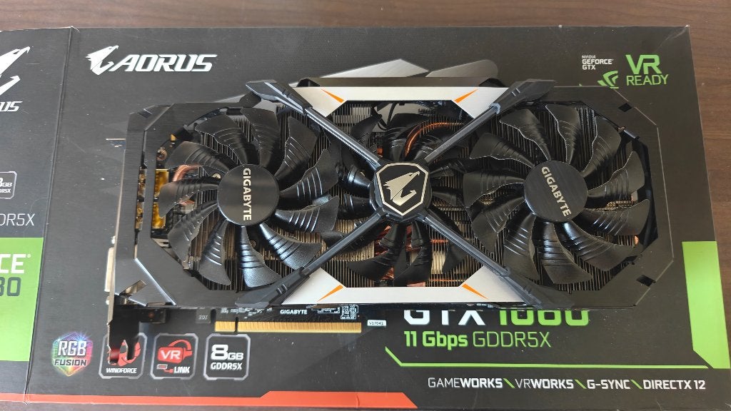 Gigabyte AORUS GeForce GTX 1080 8GB GDDR5X Grafische Kaart, PCI-Express 3, GDDR, HDMI, Ophalen of Verzenden