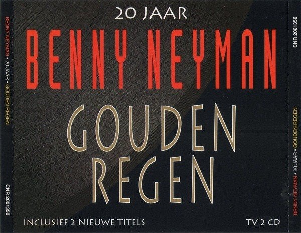 Benny Neyman- Gouden regen, 20 jaar grootste hits - 2 cd's, Ophalen of Verzenden, Zo goed als nieuw, Pop