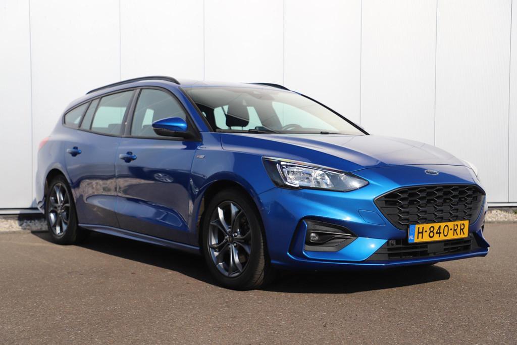 Ford Focus Wagon 1.0 EcoBoost ST Line Business Navigatie Ach, Auto's, Gebruikt, Euro 6, Met garantie (alle), 23 km/l