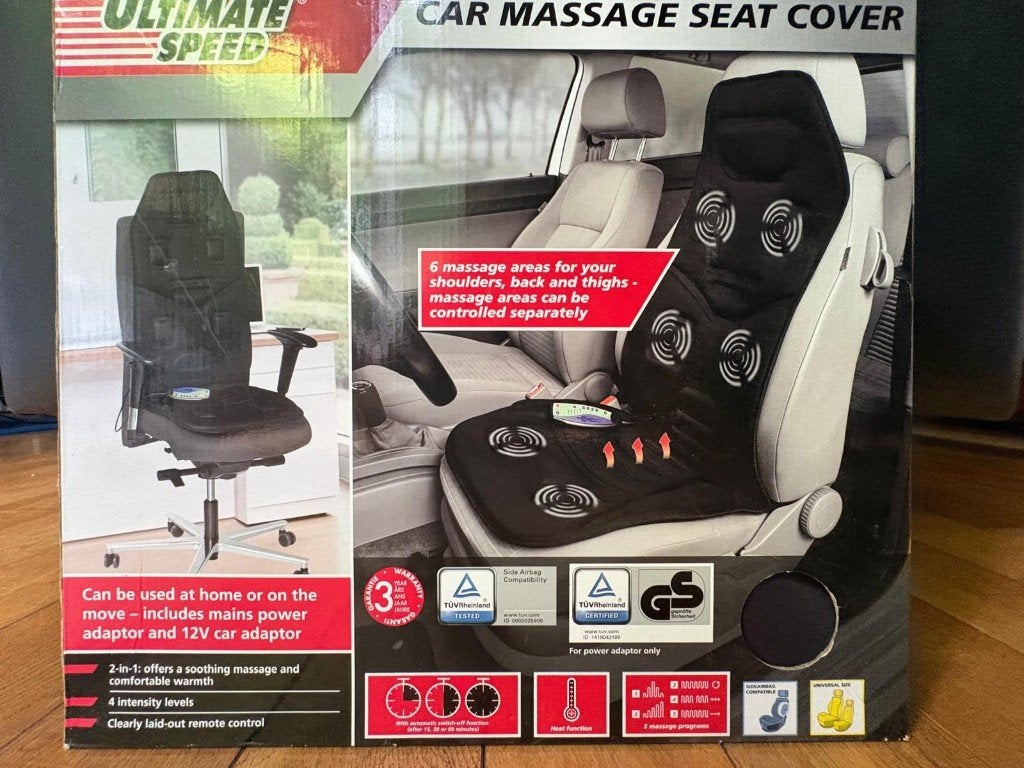 auto massage stoel, Ophalen
