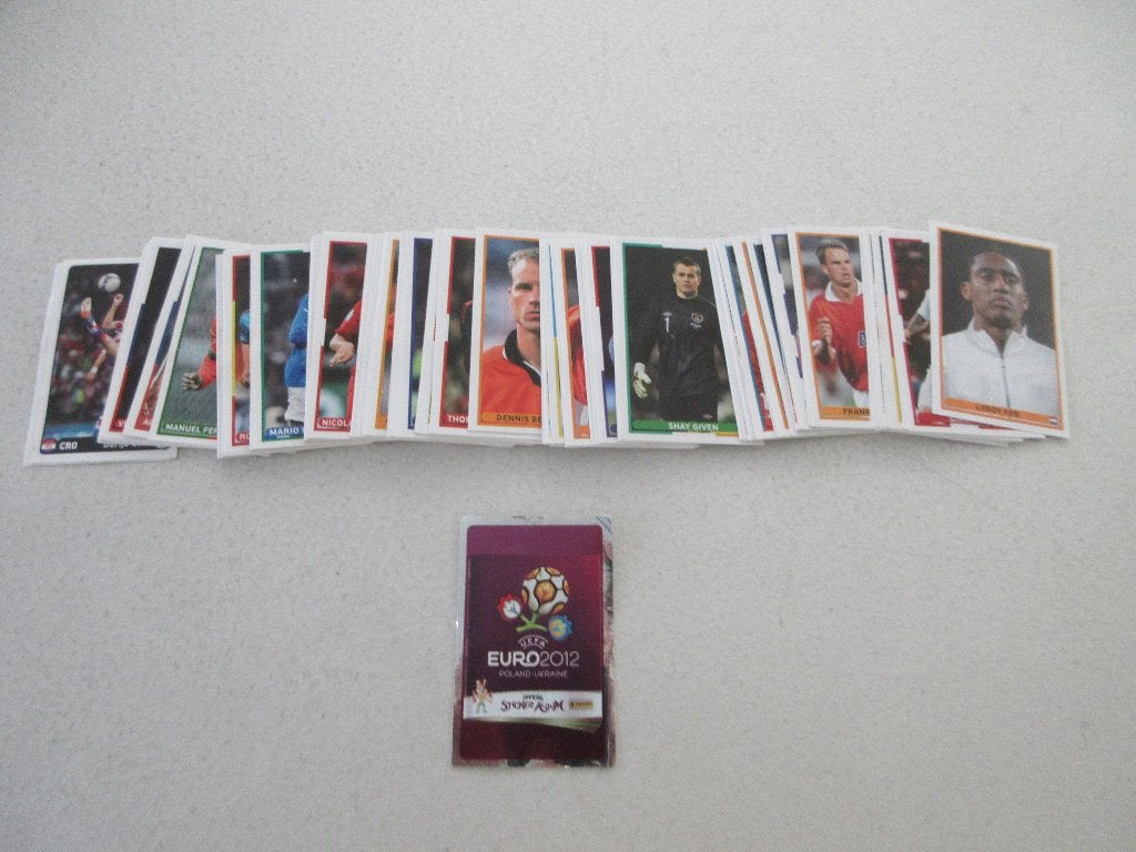 UEFA Euro 2012 voetbal sticker plaatjes, Verzamelen, Ophalen of Verzenden, Zo goed als nieuw