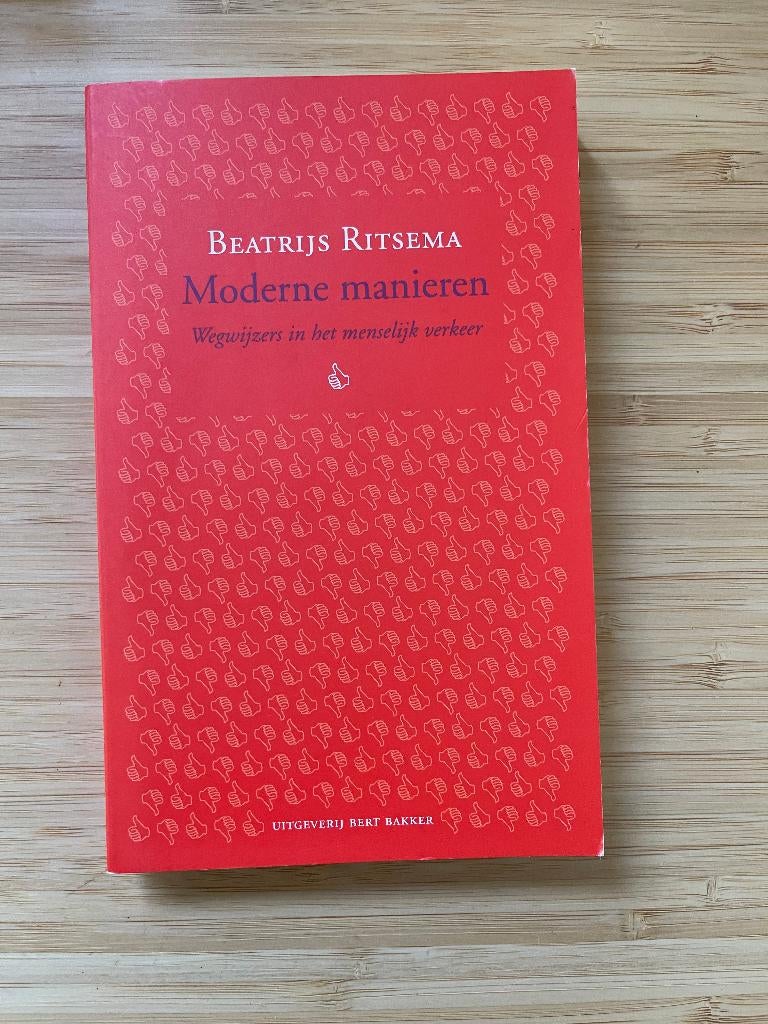 Moderne Manieren Beatrijs Ritsema, Ophalen of Verzenden, Zo goed als nieuw, Sociale psychologie