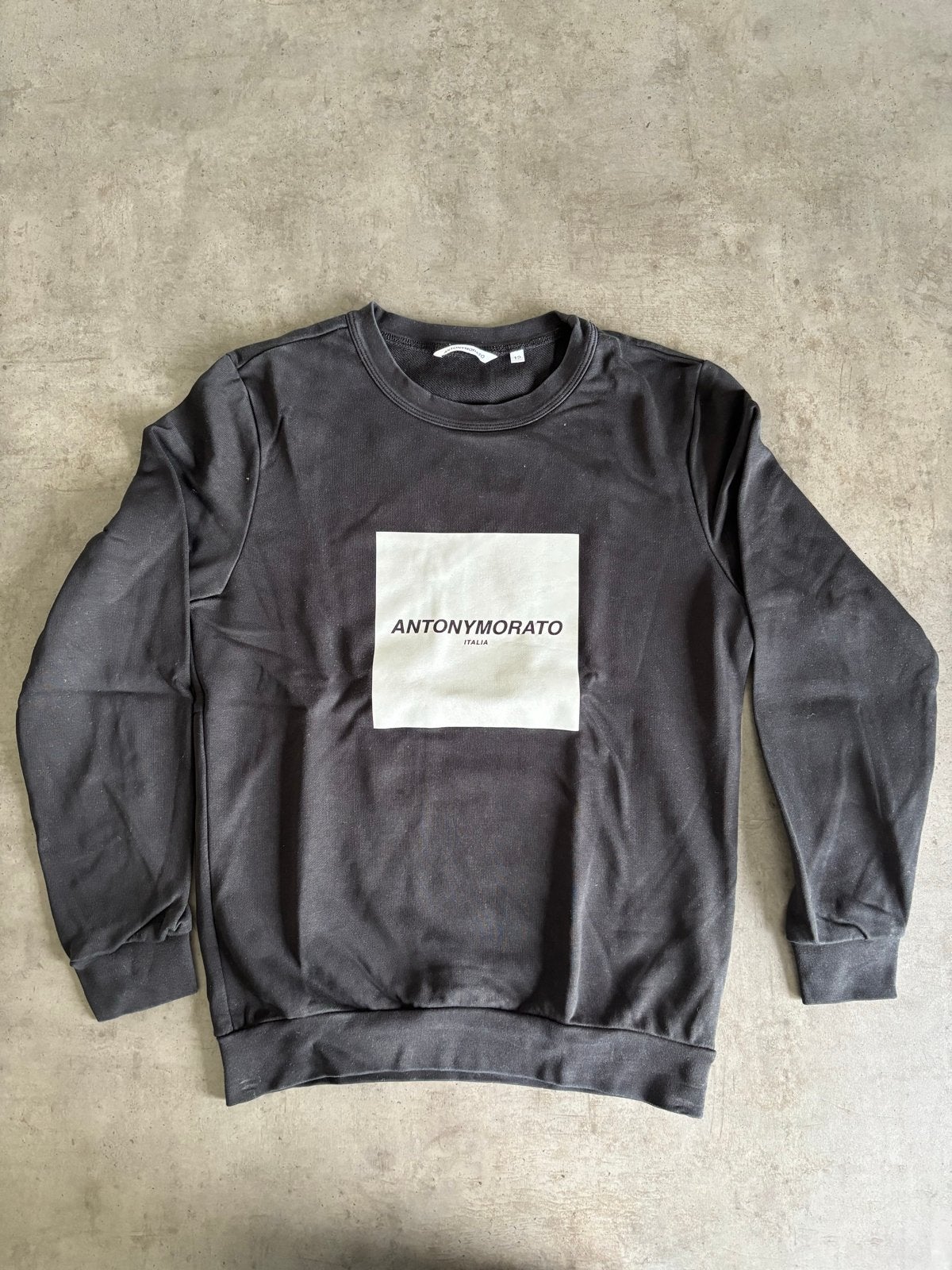 Antony Morato Heren Sweater Zwart Maat 12, Ophalen of Verzenden, Zo goed als nieuw, Jongen, Trui of Vest
