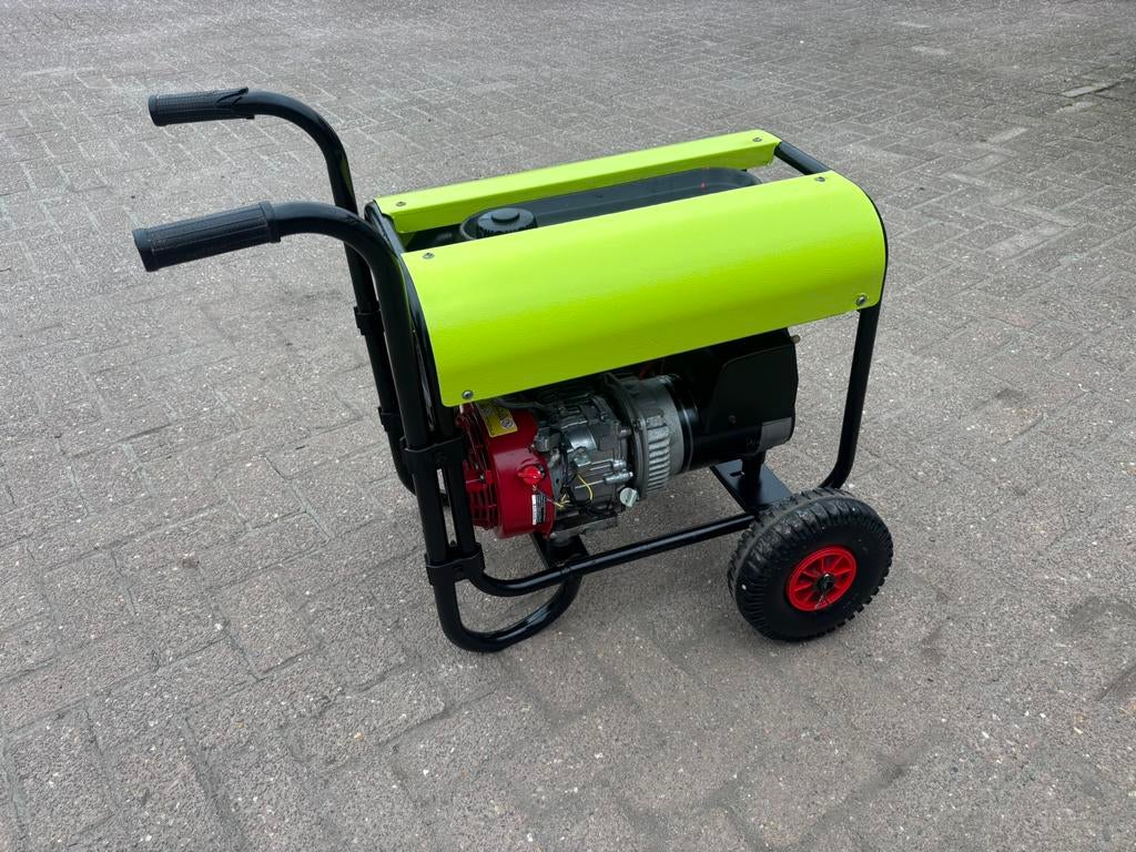 2,5 KVA Aggregaat 230 Volt Honda gx200 benzine generator, Ophalen, Gebruikt, Minder dan 5 kVA, Benzine