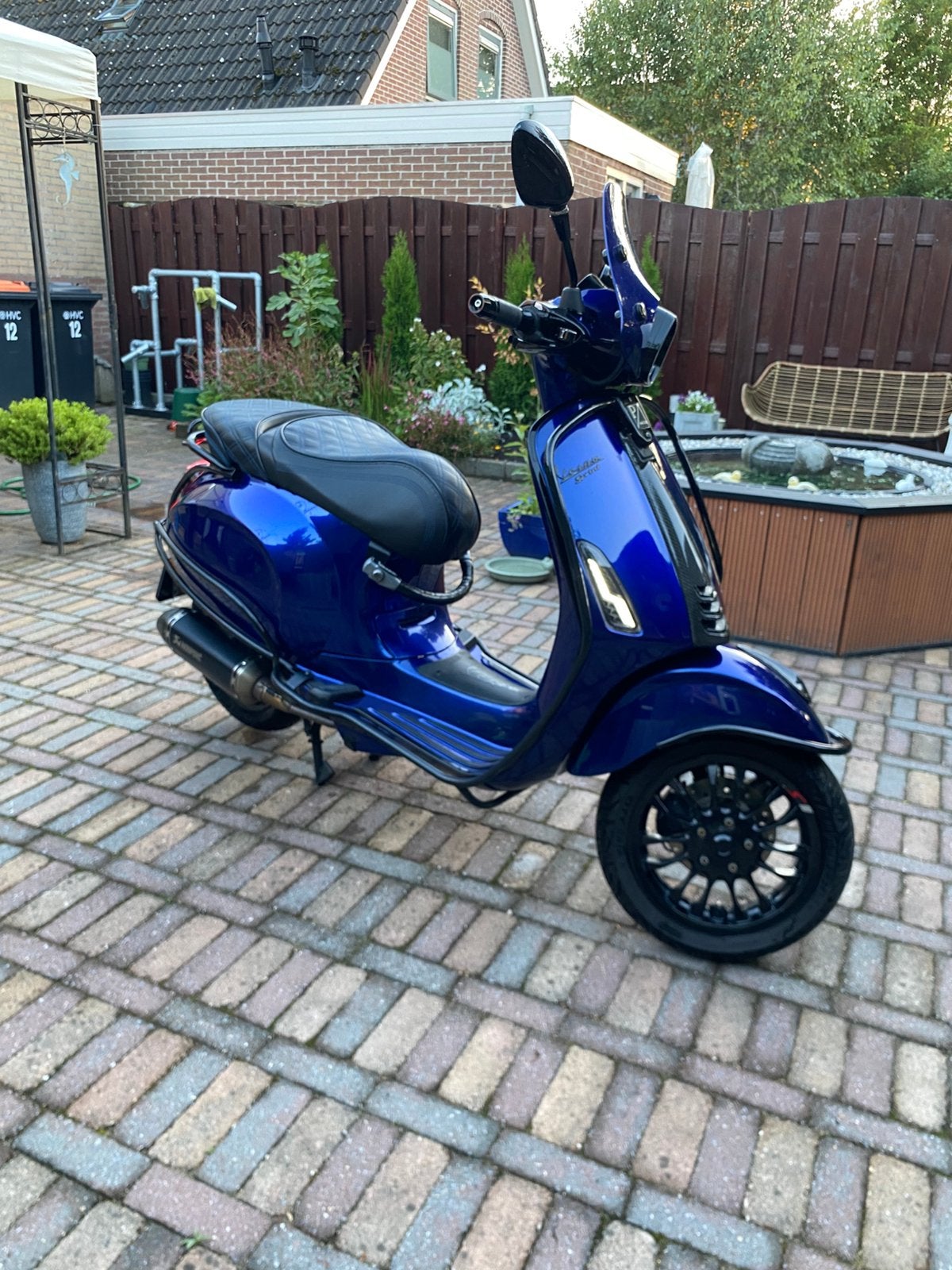 Vespa Sprint 80cc Full Malossi WOK, Ophalen, Maximaal 45 km/u, Vespa S, Zo goed als nieuw