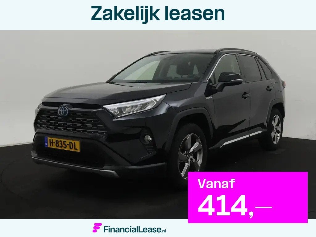 Toyota RAV4 2.5 Hybrid Dynamic Aut. | Full Led | Orig NL | T, Stof, Gebruikt, 4 cilinders, 2487 cc