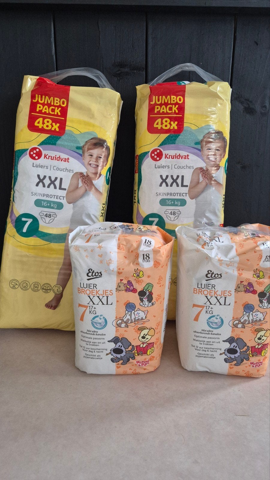 Luiers en luierbroekjes XXL - maat, Ophalen, Nieuw