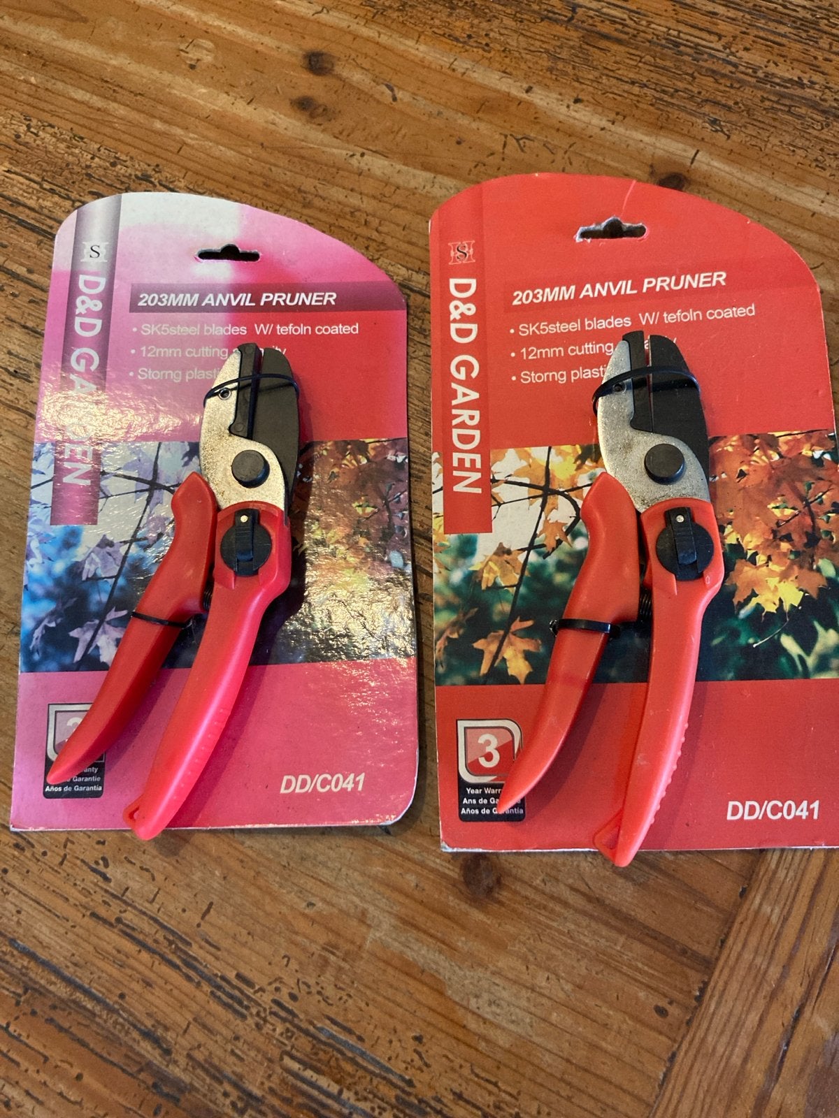 D&D Garden Snoeischaar - 203mm Aambeeld Pruner, Ophalen of Verzenden, Nieuw, Minder dan 20 mm