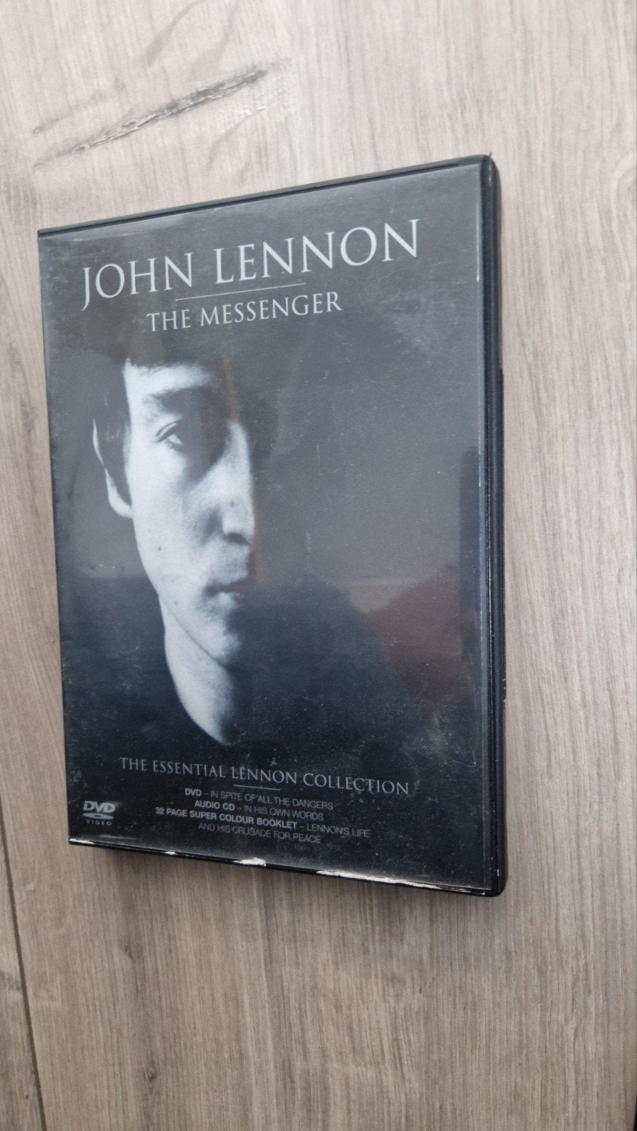 John Lennon - The Messenger DVD, Nederlands, Ophalen of Verzenden, Inclusief boekje, Gebruikt