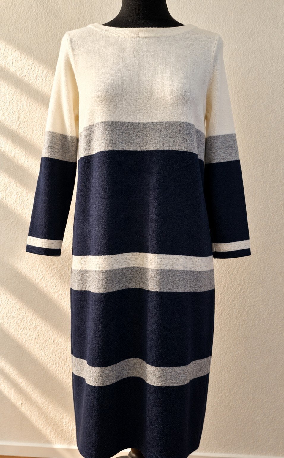 CREW CLOTHING COMPANY Jurk wol Stretch L Nieuw WP129, Kleding | Dames, Blauw, Liu Jo, Maat 42/44 (L), Nieuw