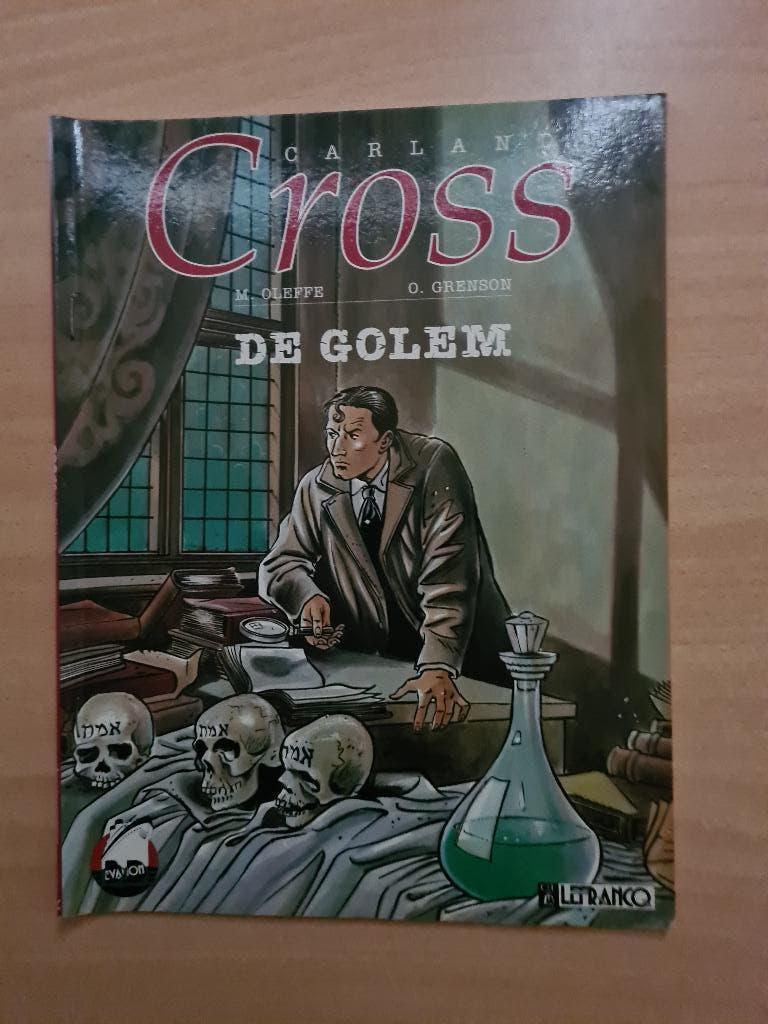 De golem.     Carland cross., Boeken, Eén stripboek, Ophalen of Verzenden, Gelezen, Oleffe/ Grenson