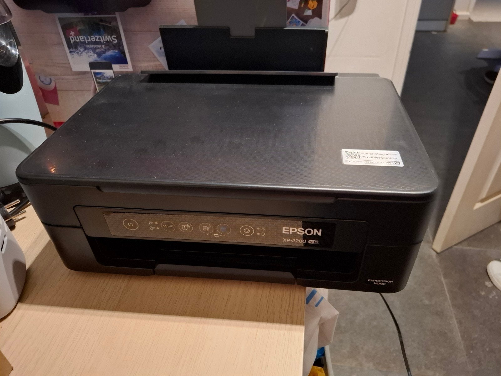 Epson XP-2200 All-in-One Printer met extra inkt, Kleur printen, All-in-one, Draadloos, Ophalen of Verzenden