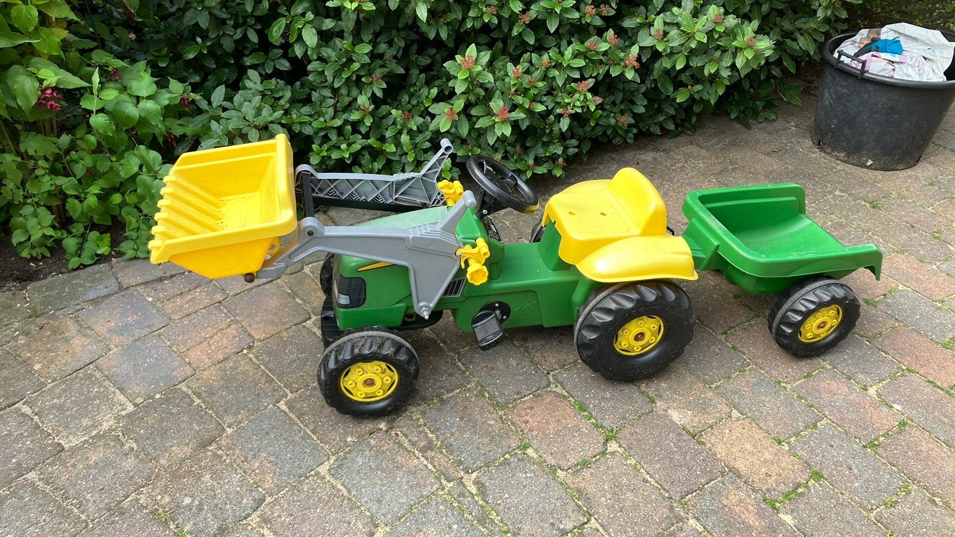 Tractor John Deere, Kinderen en Baby's, Speelgoed | Buiten | Skelters, Ophalen, Gebruikt, Overige merken
